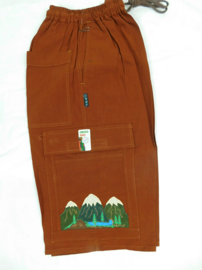 Mountainscape Cotton Cargo Shorts - Image 2