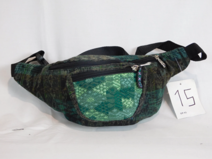 HAND WOVEN WAIST PACK WITH THREE POCKETS & BROCADE ACCENTS - Image 15