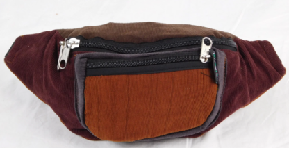 EXTRA LARGE 3 POCKET WAIST PACK IN CORDUROY - Image 3