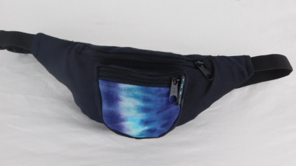 3 POCKET WAIST PACK WITH TIE DYE TRIM - Image 2