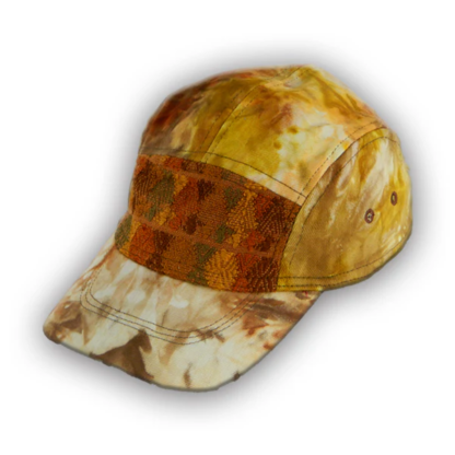 TIE DYED BASEBALL CAP W HAND BROCADE - Image 3