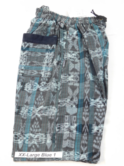 HAND WOVEN SHORTS IN COTTON IKAT-JUST RESTOCKED! - Image 8